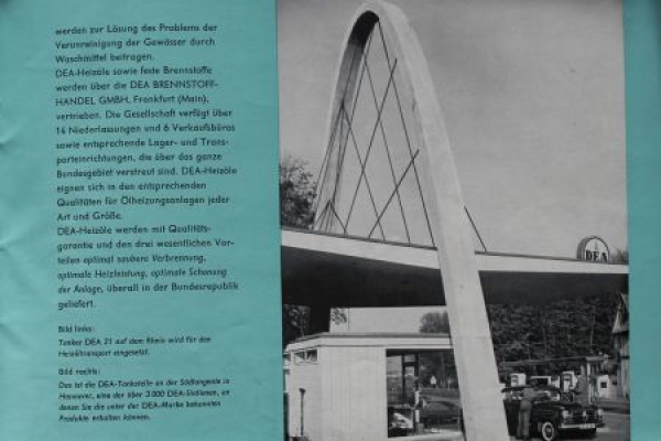 DEA "Kennen Sie die DEA?" 1961 Gasstation-Brochure (7761)